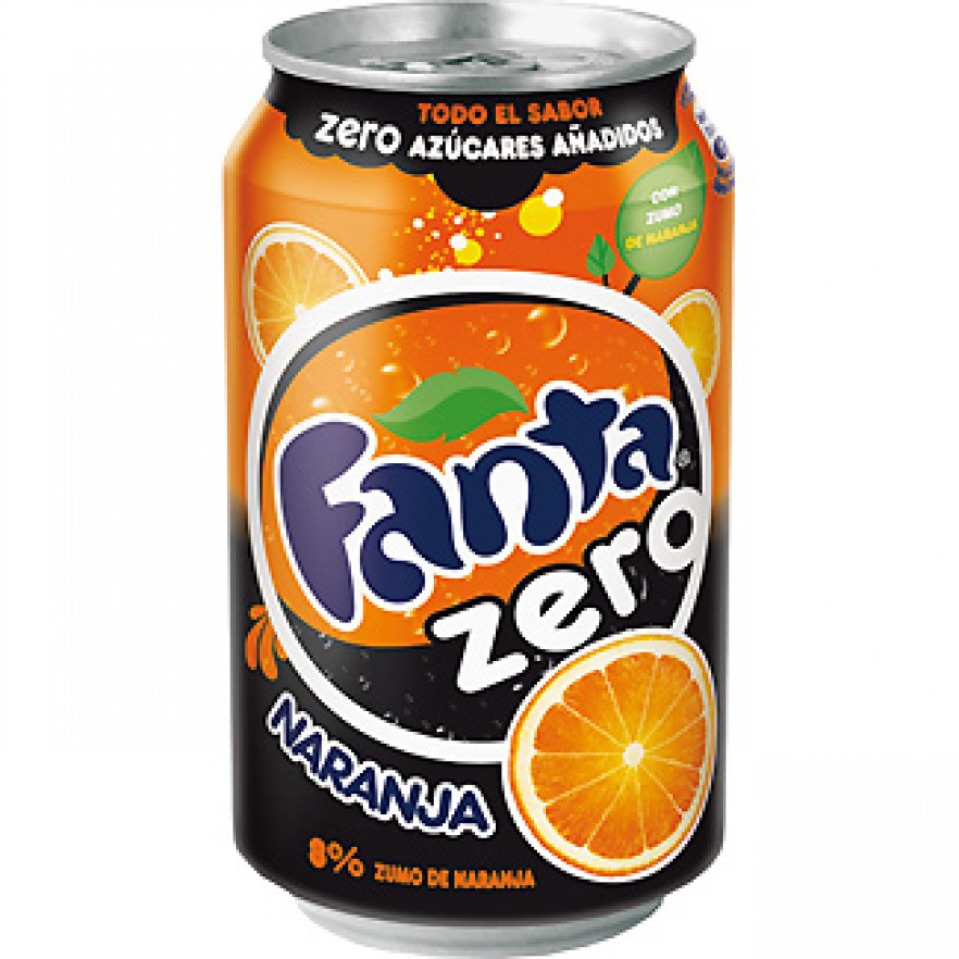 FANTA Zero naranja lata 33 cl